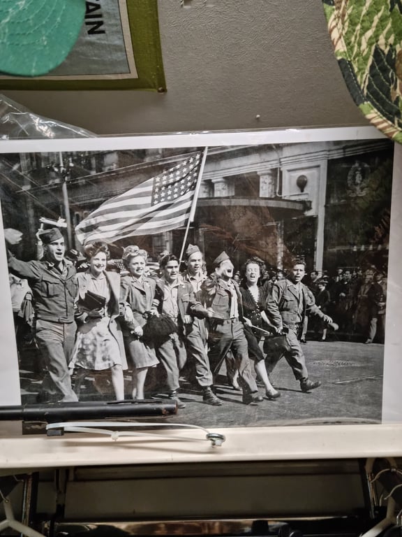 Americans on VE Day Picture